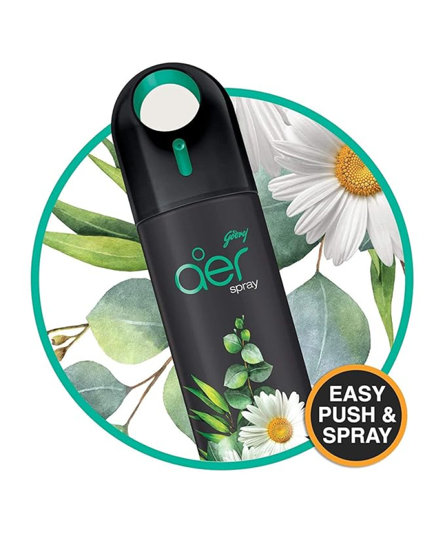 Godrej aer spray, Premium Air Freshener for Home And Office | Relax | Long Lasting Fragrance | 220 ml