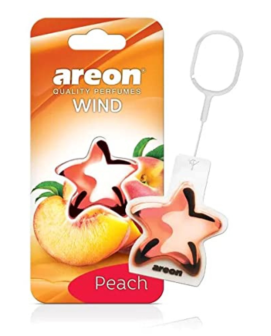 Areon Car Wind Fresh | Peach|CAR HANGING PERFUME