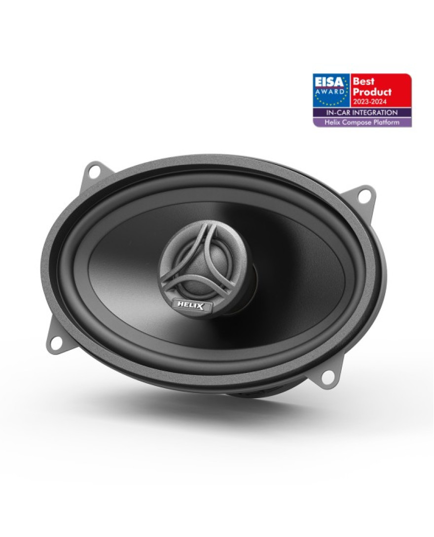 HELIX COMPOSE BASIC CB C460.2- S3 CAR SPEAKER | 2-Way Coaxial System with 4 x 6 inch / 100 x 150 mm midbass, 0.75 inch / 20 mm silk dome tweeter and high efficiency | 3 Ω | 50 Watts RMS