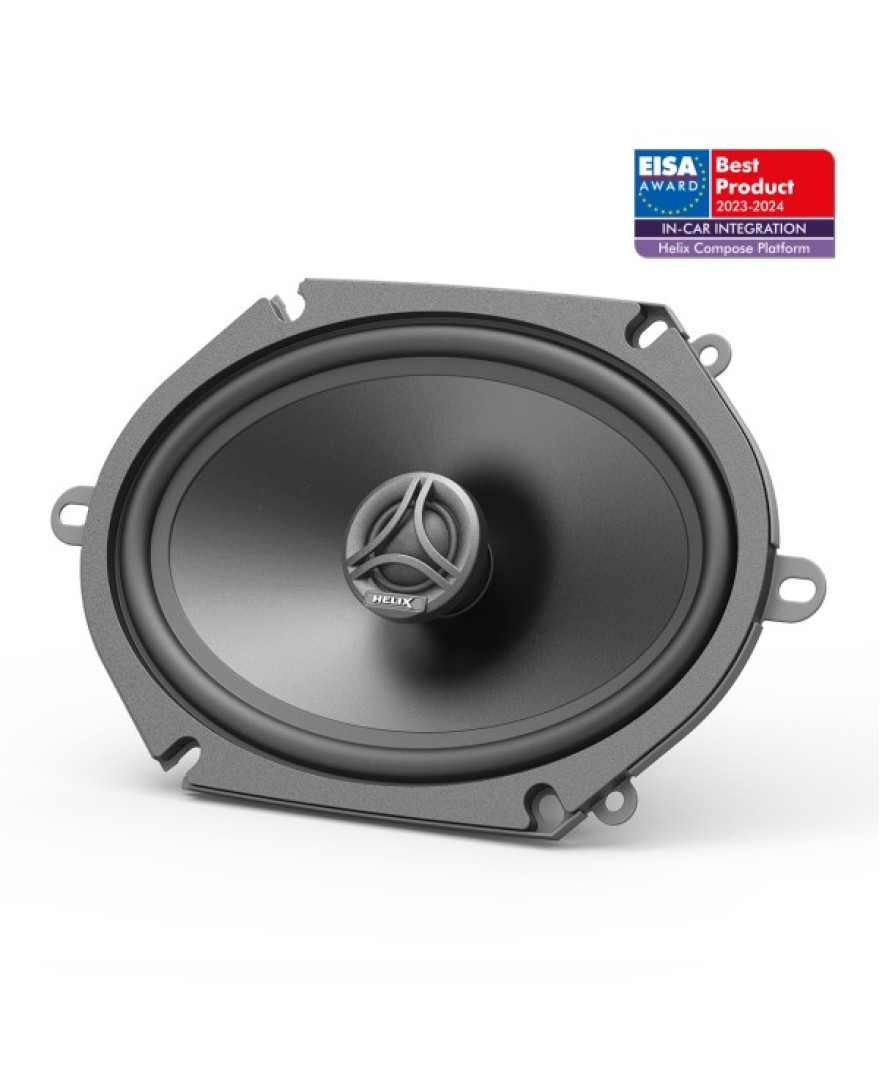 HELIX COMPOSE BASIC CB C570.2- S3 CAR SPEAKER | 2-Way coaxial System with 5 x 7 inch / 130 x 180 mm midbass, 0.75 inch / 20 mm silk dome tweeter and high efficiency | 3 Ω | 70 Watts RMS