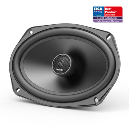 HELIX COMPOSE BASIC CB C690.2- S3 CAR SPEAKER | 2-Way Coaxial System with 6 x 9 inch / 160 x 230 mm woofer, 1 inch / 25 mm silk dome tweeter and high efficiency | 3 Ω | 100 Watts RMS