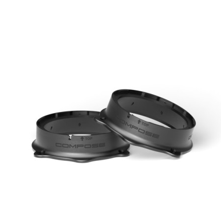HELIX COMPOSE FLEXMOUNT CFMK165 AUD.1 (FDM) | Vehicle-Specific Adapter Ring | Suitable for Audi vehicles with factory installed woofer HELIX COMPOSE FLEXMOUNT CFMK165 AUD.1 (FDM) | Vehicle-Specific Adapter Ring | Suitable for Audi vehicles with factory installed woofer