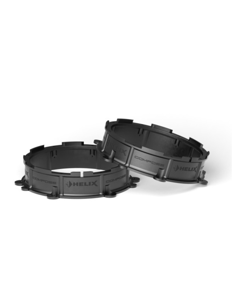 HELIX COMPOSE FLEXMOUNT CFMK200 POR.5 (FDM) | Vehicle-Specific Adapter Ring | Suitable for Porsche vehicles with factory installed woofer