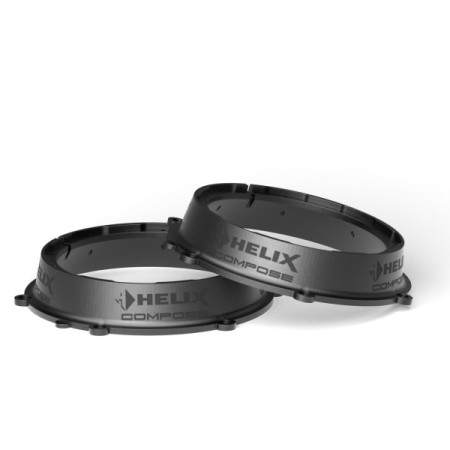 HELIX COMPOSE FLEXMOUNT CFMK200 POR.6 (FDM) | Vehicle-Specific Adapter Ring | Suitable for Porsche vehicles with factory installed woofer HELIX COMPOSE FLEXMOUNT CFMK200 POR.6 (FDM) | Vehicle-Specific Adapter Ring | Suitable for Porsche vehicles with factory installed woofer