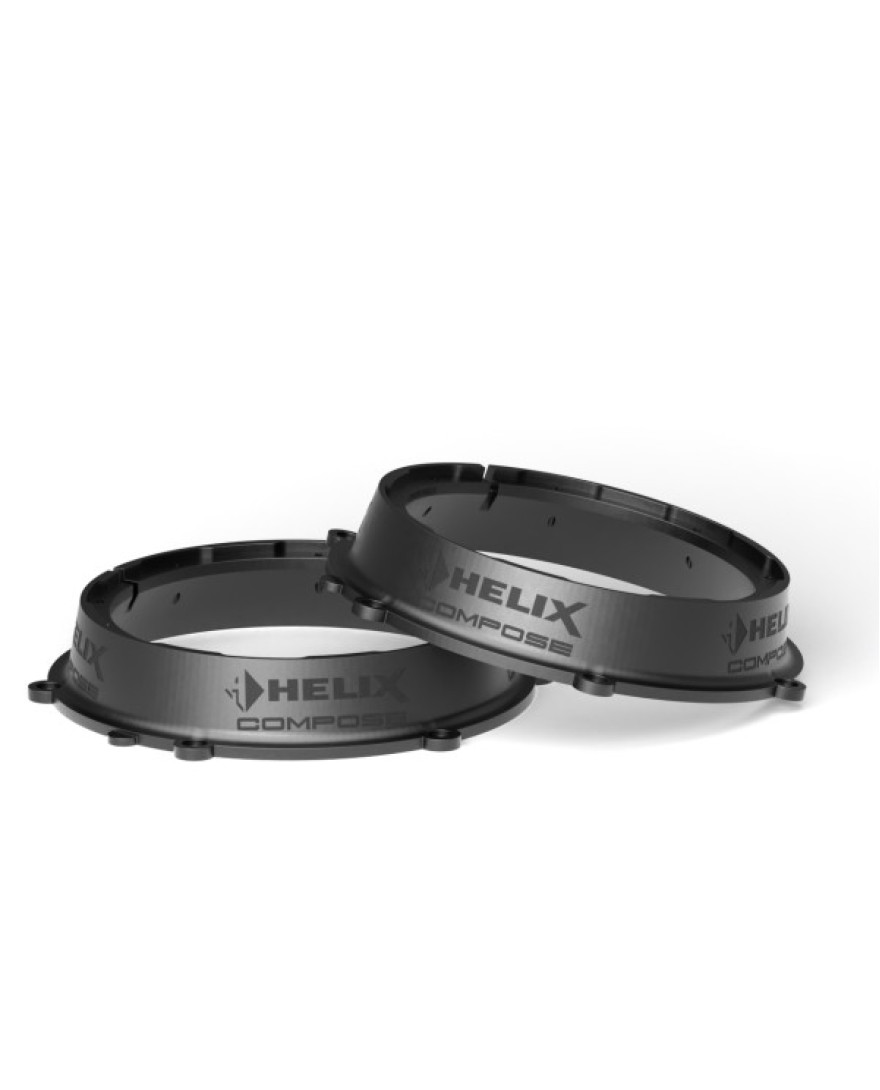 HELIX COMPOSE FLEXMOUNT CFMK200 POR.6 (FDM) | Vehicle-Specific Adapter Ring | Suitable for Porsche vehicles with factory installed woofer