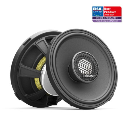 HELIX COMPOSE Ci3 C100.2FM-S3 CAR SPEAKER | 2-way performance coaxial system with 4 inch / 100 mm midrange, 0.75 inch / 20 mm titanium tweeter and high efficiency | 3 Ω | 100 Watts RMS