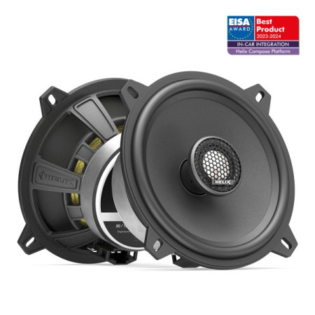 HELIX COMPOSE Ci3 C130.2-S3 CAR SPEAKER | 2-Way Performance Coaxial System with 5.25 inch / 130 mm midbass, 0.75 inch / 20 mm titanium tweeter and high efficiency | 3 Ω | 90 Watts RMS | ProConnect