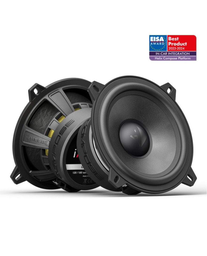 HELIX COMPOSE Ci7 W130-S3 | 5.25 Inch / 130 mm High-End Midbass | 3 Ohms Technology for Maximized Power