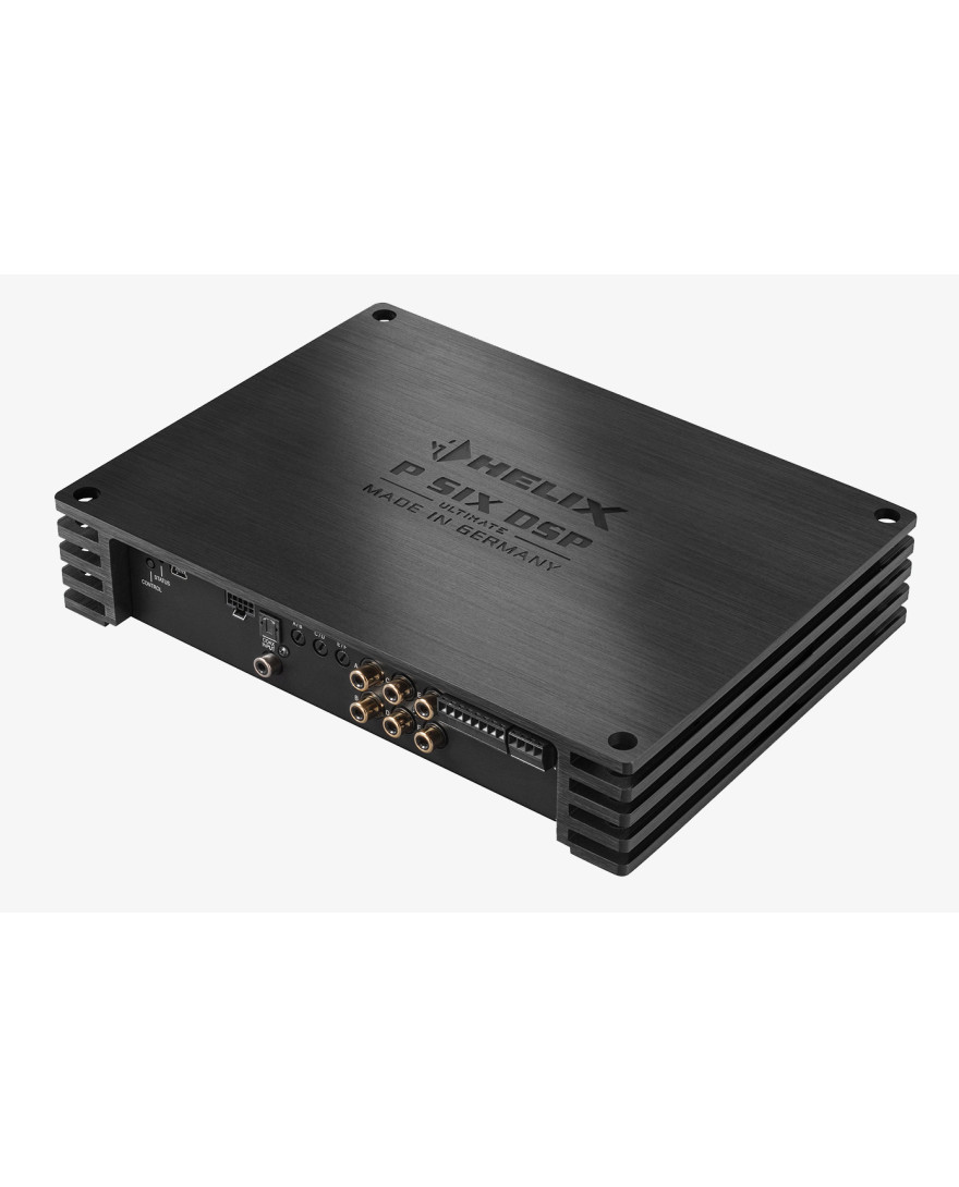 Helix P Six DSP Ultimate | 6 channels of compact yet powerful amplification and 12 channels of the most powerful DSP processing