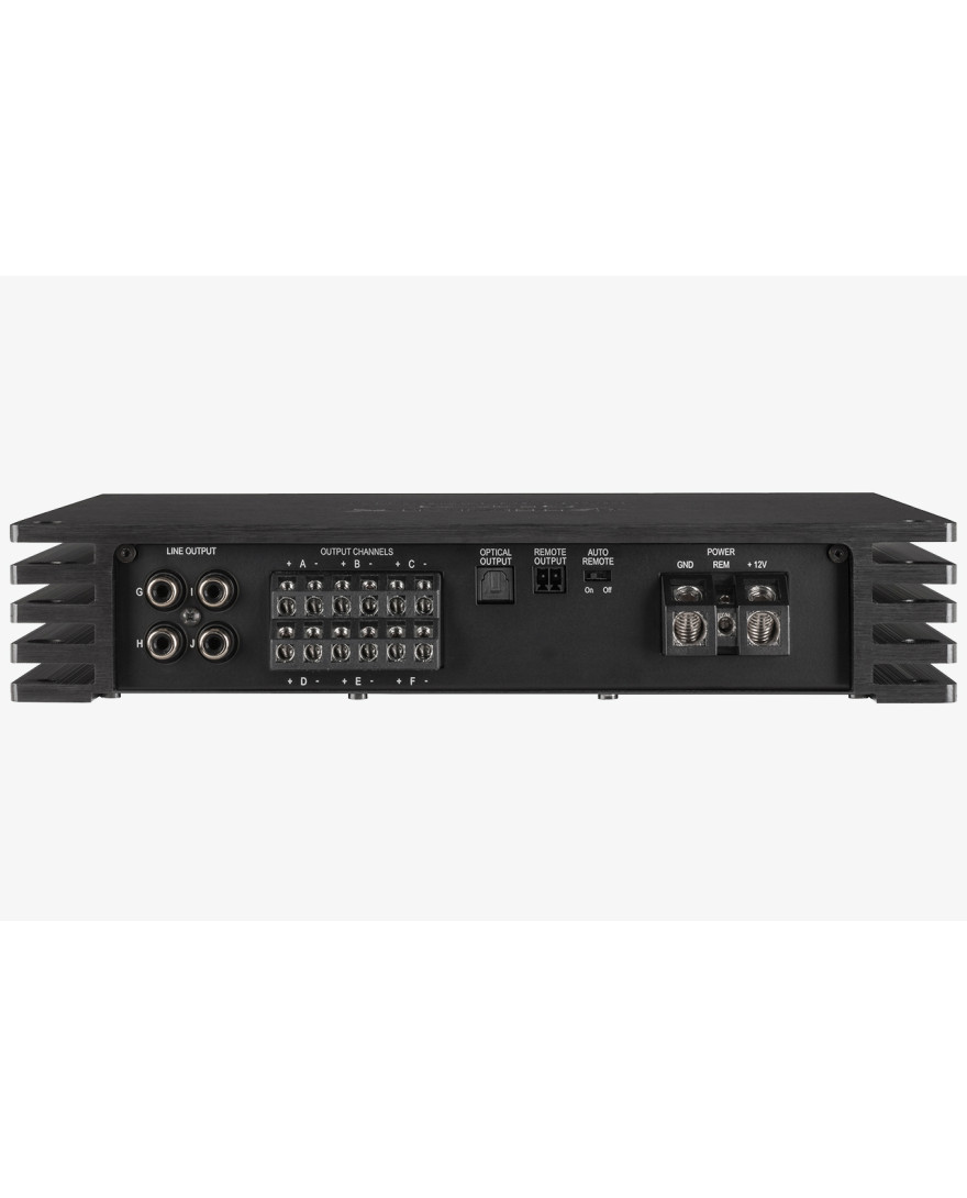 Helix P Six DSP Ultimate | 6 channels of compact yet powerful amplification and 12 channels of the most powerful DSP processing