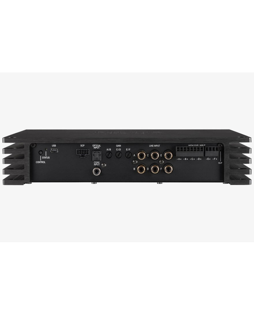 Helix P Six DSP Ultimate | 6 channels of compact yet powerful amplification and 12 channels of the most powerful DSP processing