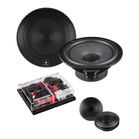 HELIX PURE PR K165.2 | 2-Way Premium Component Kit | 1 Inch / 25 mm premium tweeter with coated silk dome
