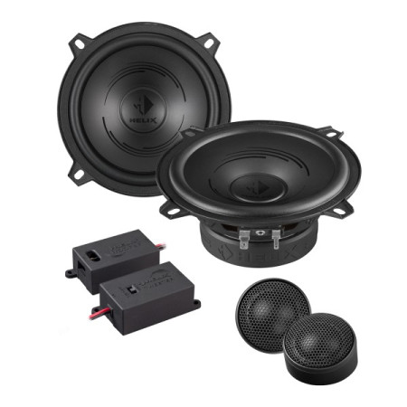 HELIX PURE PR W130.2 | 2-way speaker system with 5.25 inch / 130 mm woofer, 0.75 inch / 20 mm silk dome tweeter and Flex-Crossover | 50 Watts RMS | 3 Ω impedance.