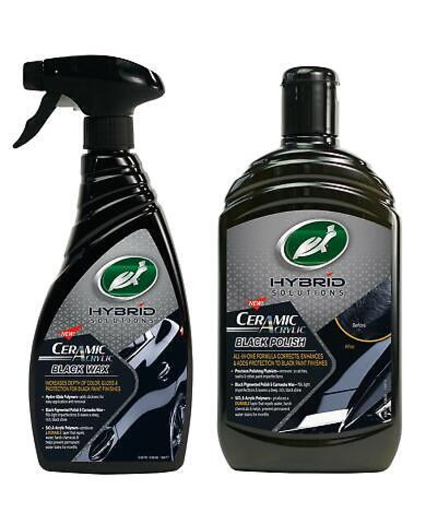 Turtle Wax HS Ceramic Black Polish 500ml