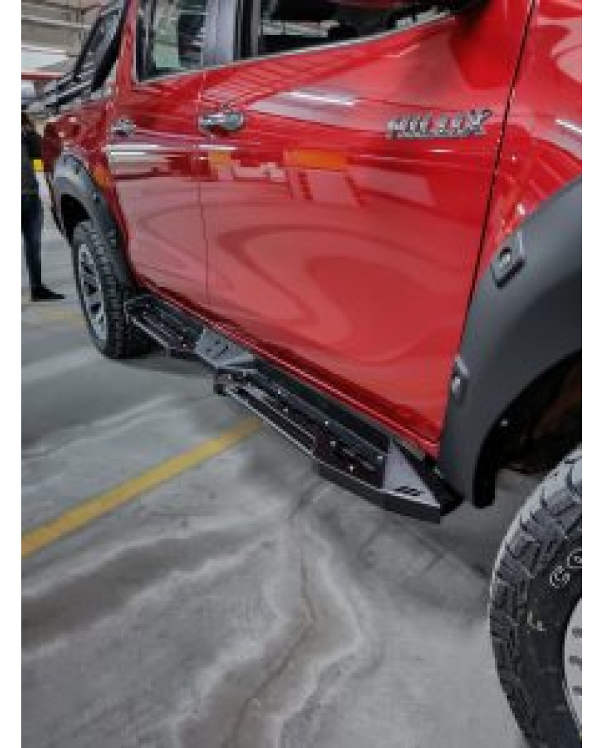 Bimbra Hamer Shadow Side Steps for toyota Hilux
