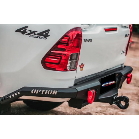 Bimbra 4x4 Option Standard Rear Bumper for Toyota Hilux