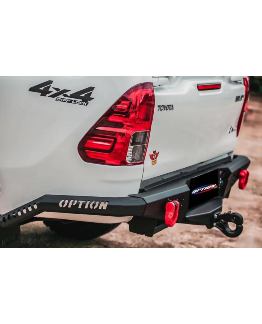 Bimbra 4x4 Option Standard Rear Bumper for Toyota Hilux