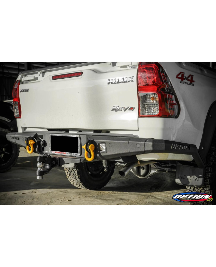 Bimbra 4x4 Option Standard Rear Bumper for Toyota Hilux
