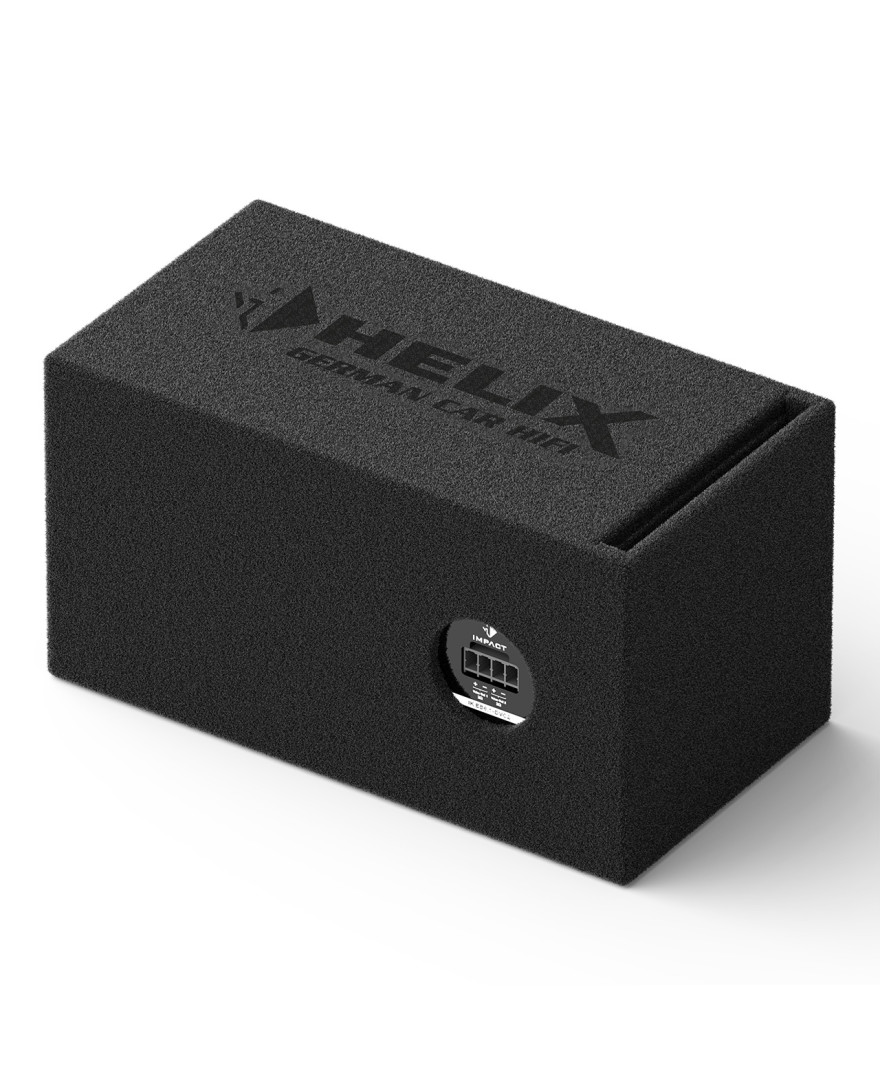 Helix IK W EB6.1-DVC2 | 6 Inch Car Audio Enclosed Passive Subwoofer