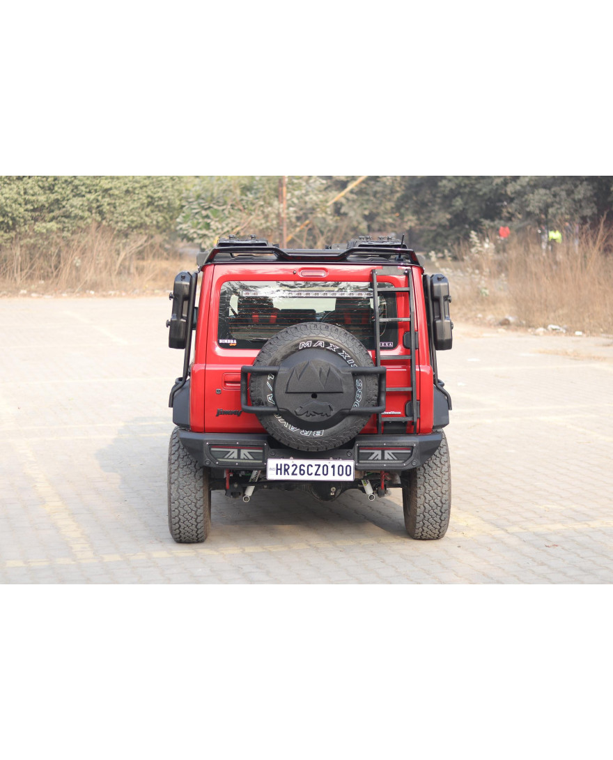 Bimbra 4x4 New Rear Bumper | Model RJ For Suzuki Jimny