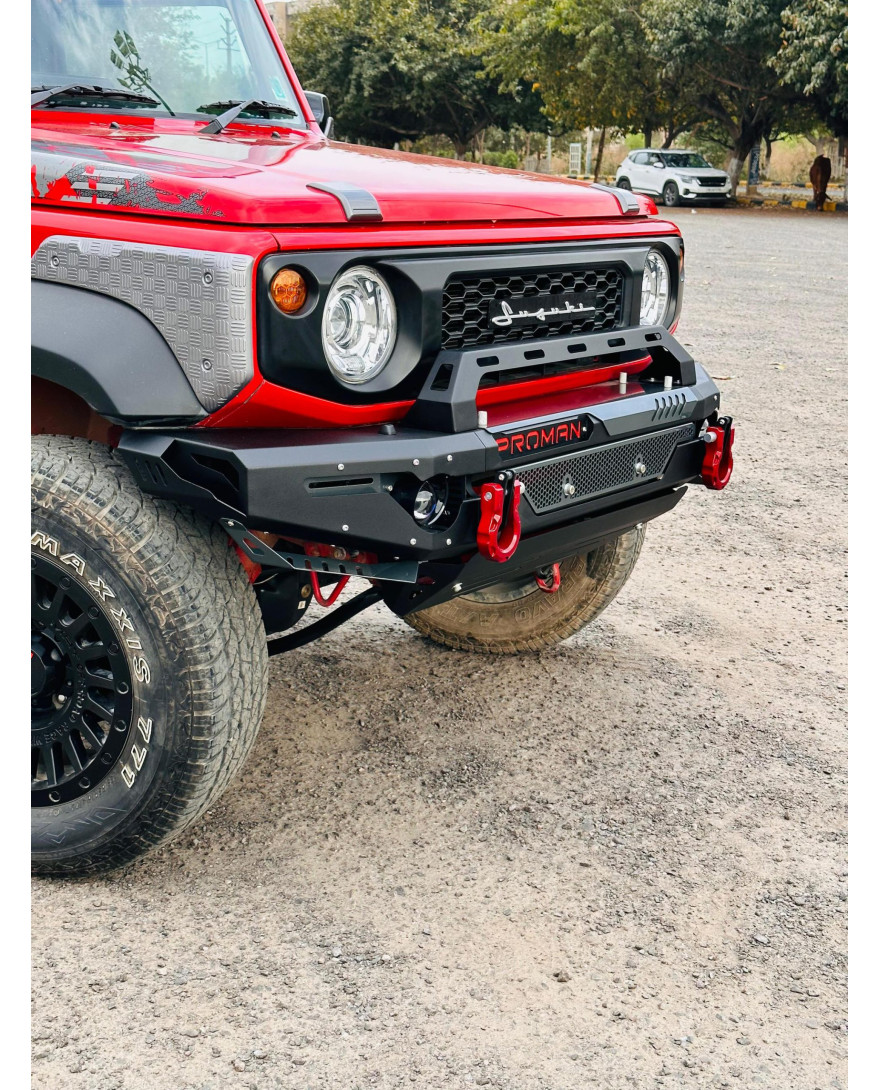 Bimbra 4x4 Proman Metal Front Bumper For Maruti Suzuki Jimny