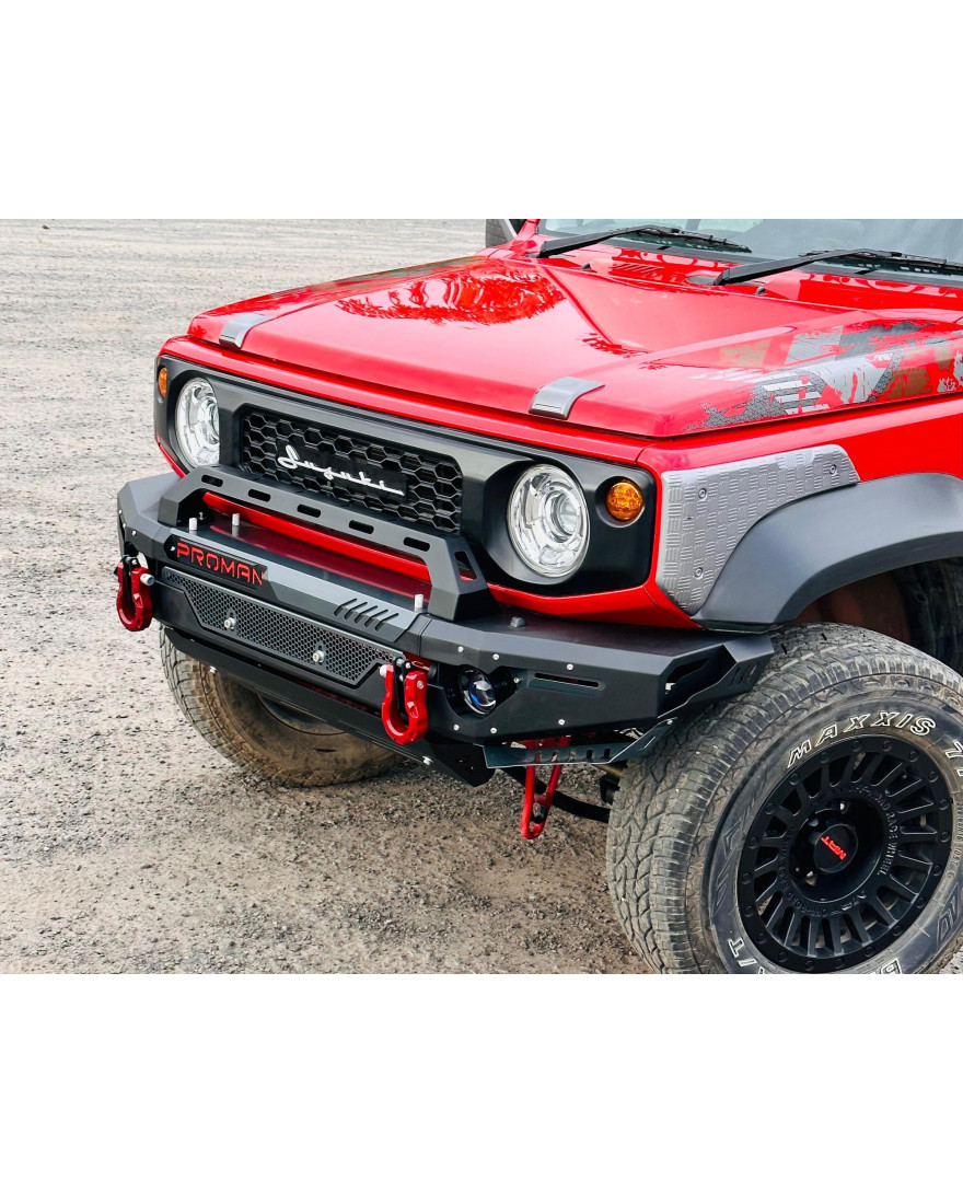 Bimbra 4x4 Proman Metal Front Bumper For Maruti Suzuki Jimny