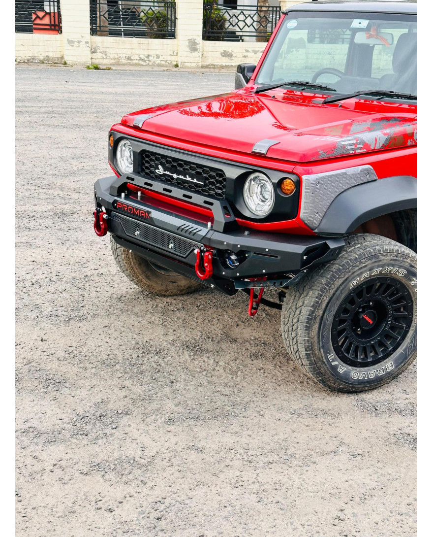 Bimbra 4x4 Proman Metal Front Bumper For Maruti Suzuki Jimny