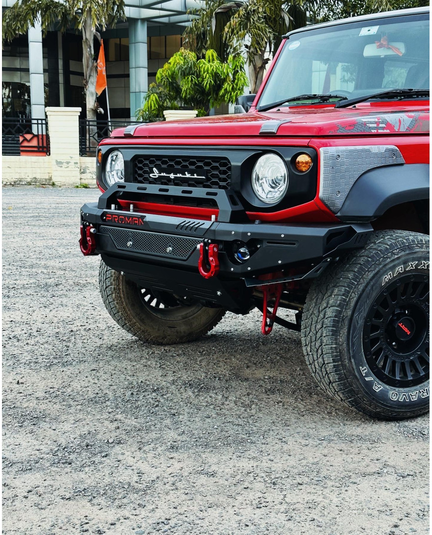 Bimbra 4x4 Proman Metal Front Bumper For Maruti Suzuki Jimny