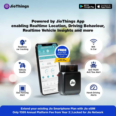 JioMotive 4G GPS Plug n Play OBD Car Tracker| eSIM | Real-Time Location| Geo and Time Fencing| Vehicle Health| Anti-Tow and Anti-Theft Feature| Wi-Fi Hotspot| ARAI Certified | Locked for JioNetwork JioMotive 4G GPS Plug n Play OBD Car Tracker| eSIM | Real-Time Location| Geo and Time Fencing| Vehicle Health| Anti-Tow and Anti-Theft Feature| Wi-Fi Hotspot| ARAI Certified | Locked for JioNetwork