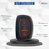 Keycare Silicon Key Cover for Elite i20, Active i20, Aura | Push Button Start Models only | Black | KC 07
