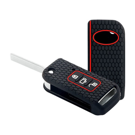 Keycare Silicon key cover fit for Mahindra XUV500 flip key | KC 11 Keycare Silicon key cover fit for Mahindra XUV500 flip key | KC 11