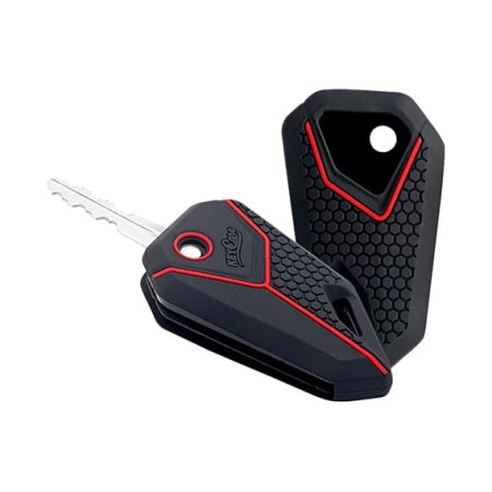 Keycare Silicon Key Cover Compatible for Universal Bike flip Key | Black | KC15 Keycare Silicon Key Cover Compatible for Universal Bike flip Key | Black | KC15