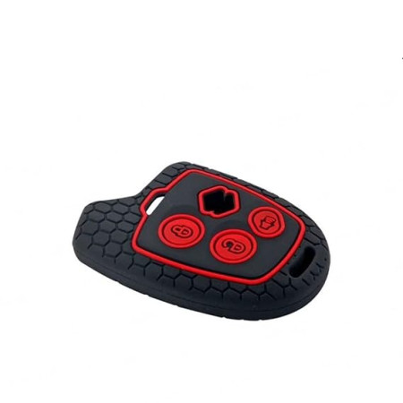 Keycare Silicon Car Key Cover for Maruti Ertiga | KC19 | Black