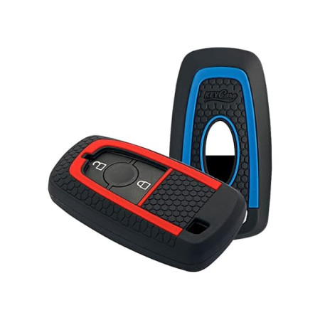 Keycare Silicon Key Cover KC26 Compatible for Aspire, Freestyle, Endeavour, Ecosport Figo 2021 Ecosport 2021 Smart Key | Push Button Start Models only | Black Keycare Silicon Key Cover KC26 Compatible for Aspire, Freestyle, Endeavour, Ecosport Figo 2021 Ecosport 2021 Smart Key | Push Button Start Models only | Black