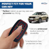 Keycare Silicon Key Cover KC31 Compatible for Seltos 3 Button Smart Key | Black