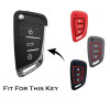Keycare Silicon Key Cover KC55 for B29 Model Universal Remote flip Key | Black