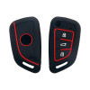 Keycare Silicon Key Cover KC55 for B29 Model Universal Remote flip Key | Black