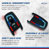 Keycare Silicon key cover fit for X4, X3, 5 Series, 6 Series, 3 Series, 7 Series 4 button smart key T1 | KC58
