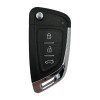 Keycare Silicon Key Cover KC59 for Xhorse DF Model Universal Remote flip Key | Black