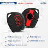 Keycare Silicon key cover fit for All Maruti Suzuki Car 2 button remote key | KC63 | Black