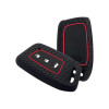 Keycare Silicon key cover fit for Mg Hector New smart key KC64 | Black