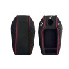 Keycare Silicon key cover fit for BMW LCD Display smart key | KC68 | Black with Red