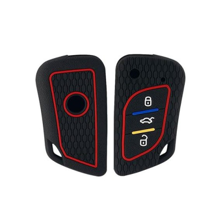 Keycare Silicon key cover fit for Xhorse LX-B30 universal remote flip key KC69 | Black Keycare Silicon key cover fit for Xhorse LX-B30 universal remote flip key KC69 | Black