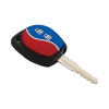 KeyCare Duo Style Key Cover KC D06 for Swift, Dzire, WagonR, Baleno, Ciaz, Ertiga, XL6, Ignis, Celerio 2b Remote Key | 2 Button Remote Key | Red/Blue