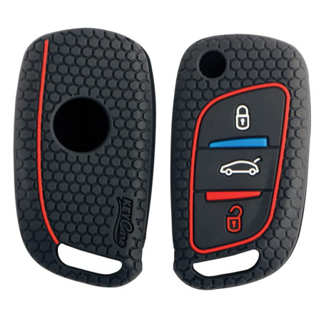 Key Care KLC 01 Silicon Car Key Cover Fit for Xhorse Universal | Black