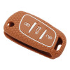 Key Care KCL 01 Silicon Car Key Cover Fit for Xhorse Universal | Brown
