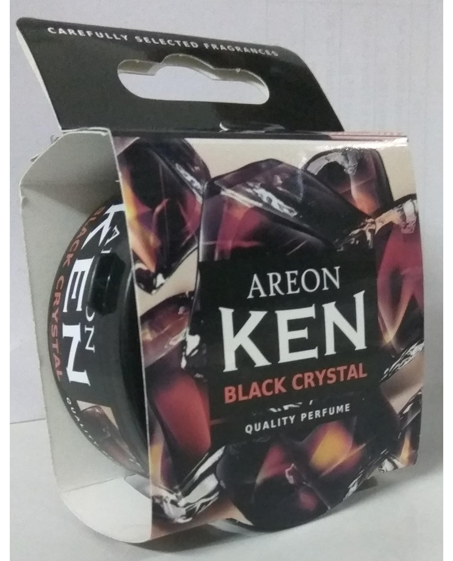 Areon Ken Black Crystal Car Air Freshener | 35g