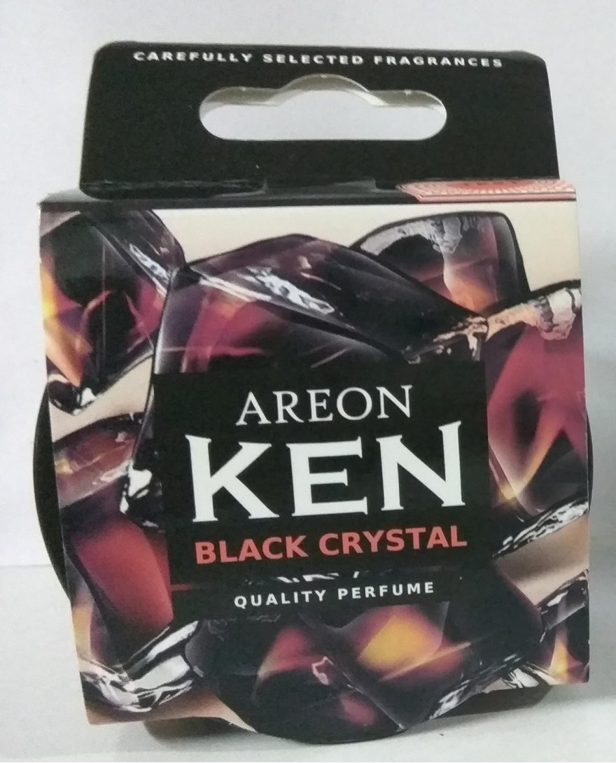 Areon Ken Black Crystal Car Air Freshener | 35g