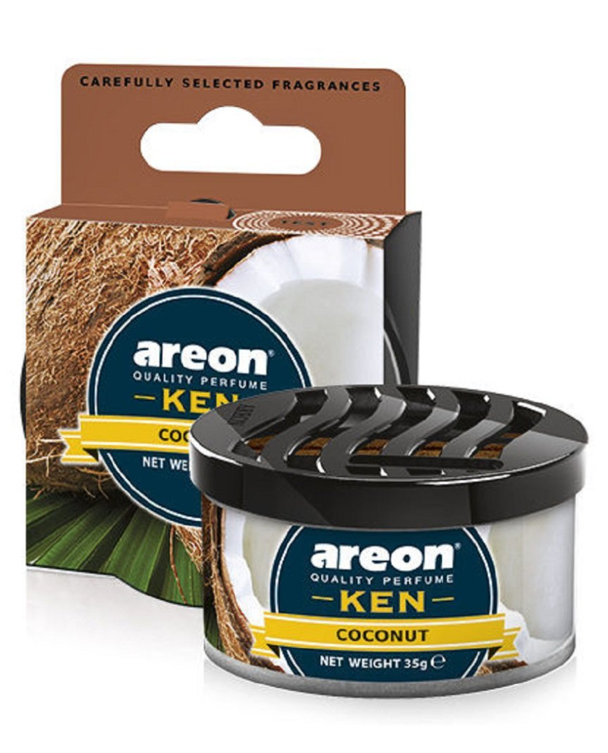 Areon Ken Coconut Car Air Freshener | 35g