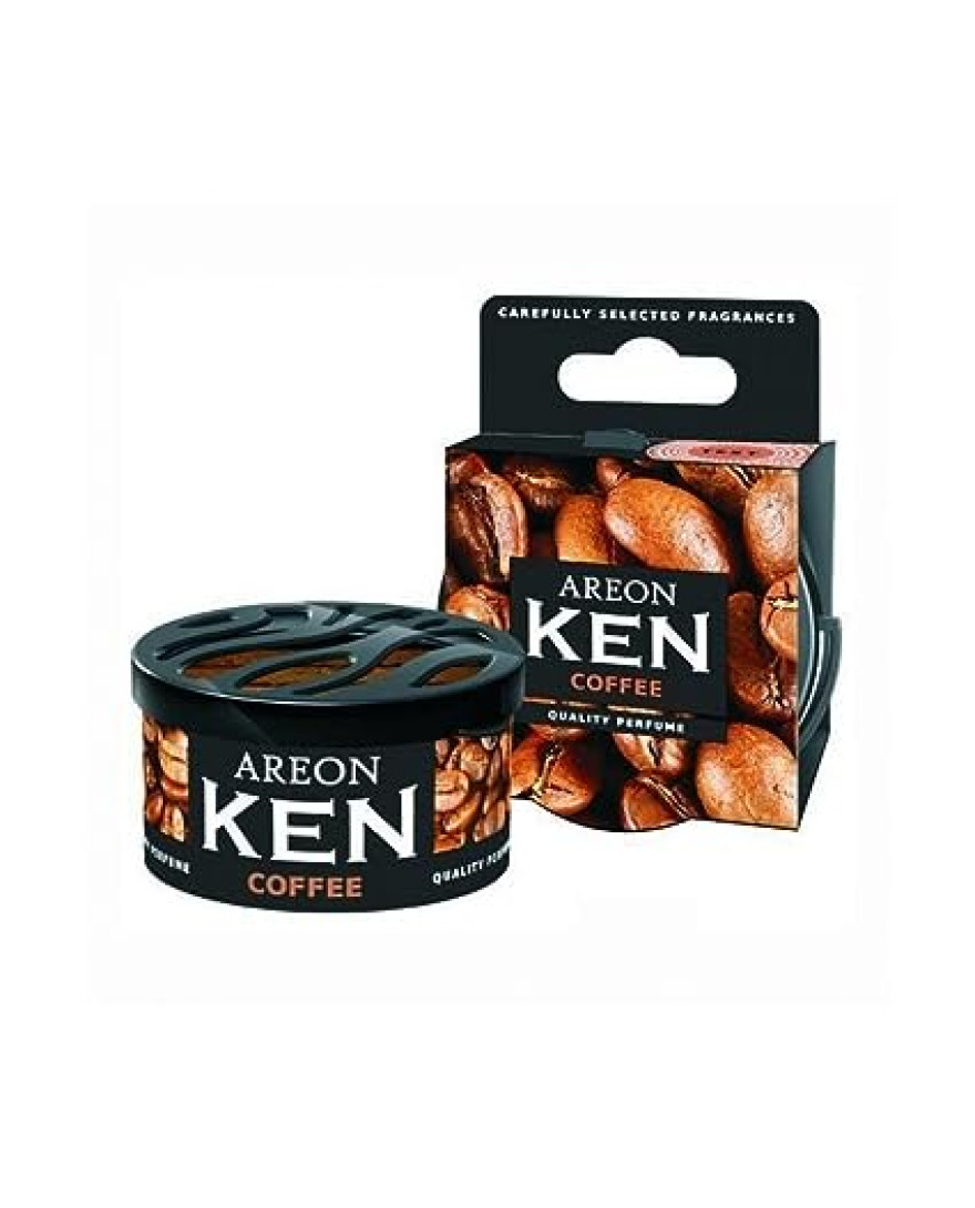 AREON Plastic Ken Coffee Car Air Freshener | 35g